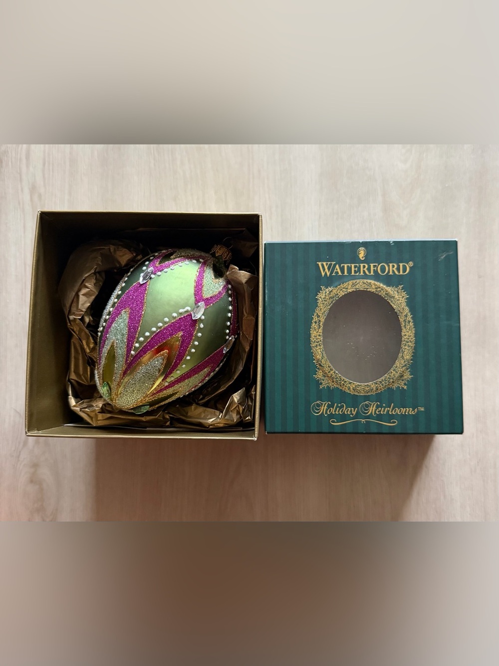 Waterford Christmas Ornament Limited Holiday Heirlooms